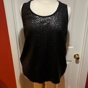 Lane Bryant’s 6th and lane sequin top w/ draping back sz 22